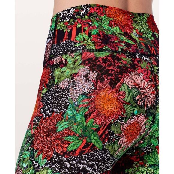 Lululemon Wunder Under Hi-Rise Leggings Sz 6 Tights 17" Inseam Zen Garden - Picture 10 of 10